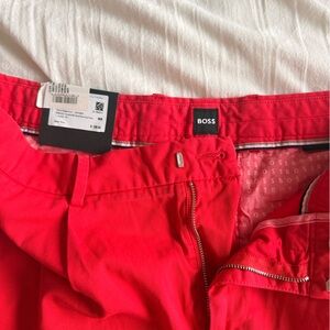 Boss Vibrant Red Outerwear